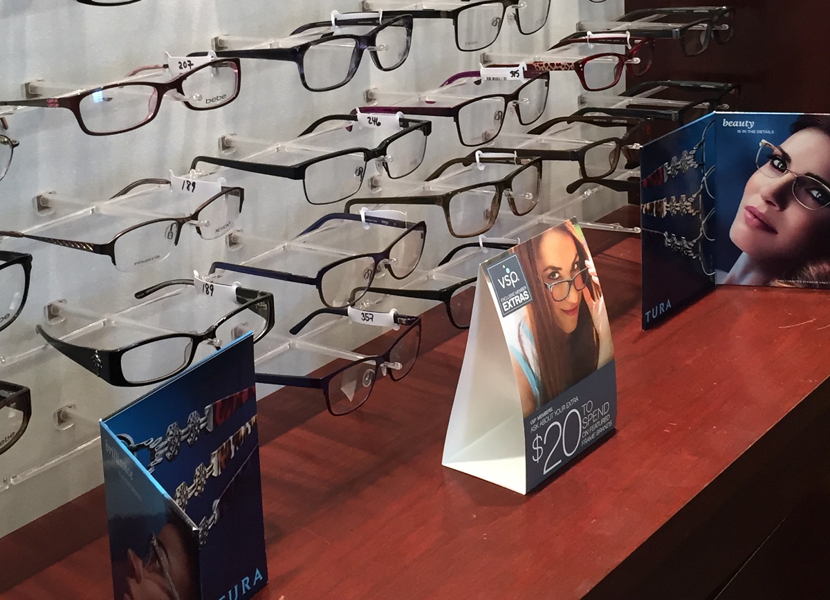 Glasses Display